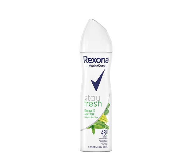 REXONA  ქალის დეოდორანტი სპრეი aloe vera 200 მლ